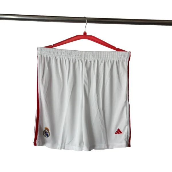 real white red dragon shorts