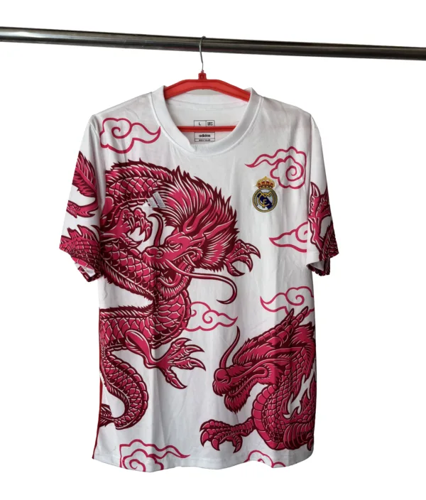 real white red dragon